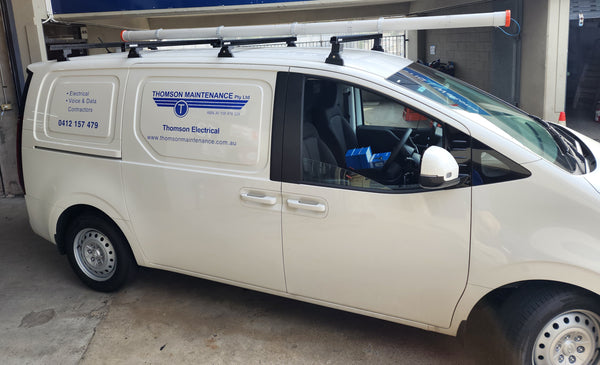 Hyundai Staria 4-Bar Roof Rack with 4.6m Conduit Carrier