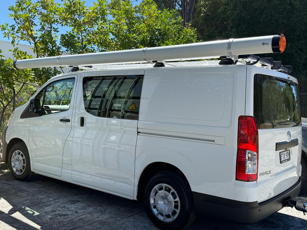 Toyota HiAce LWB Roof Rack & Ladder Carrying System