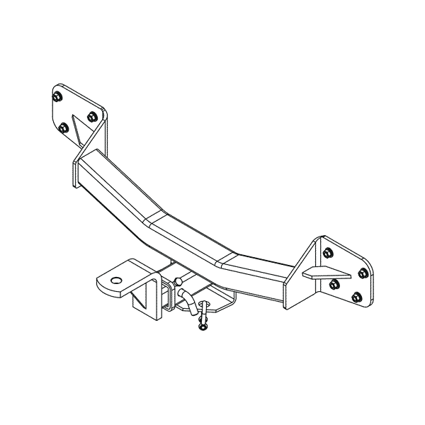 Hyundai iLoad/iMax Heavy Duty Tow Bar