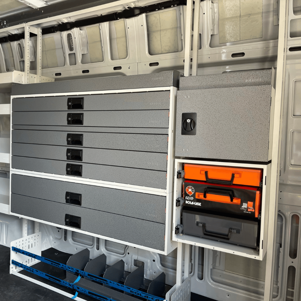 RolaCase storage box product showing key design features