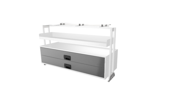RolaCase Full Service body/Canopy Shelving Package 07.2