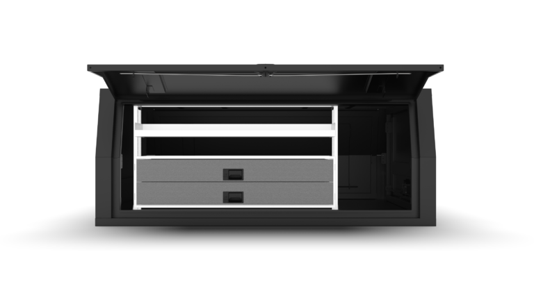 RolaCase Full Service body/Canopy Shelving Package 07.3