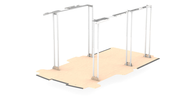 RolaShelf Ford Transit Custom Trend LWB Roof Anchor v3