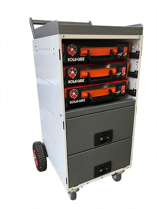 Heavy Duty Metal Drawer RolaCase Trolley