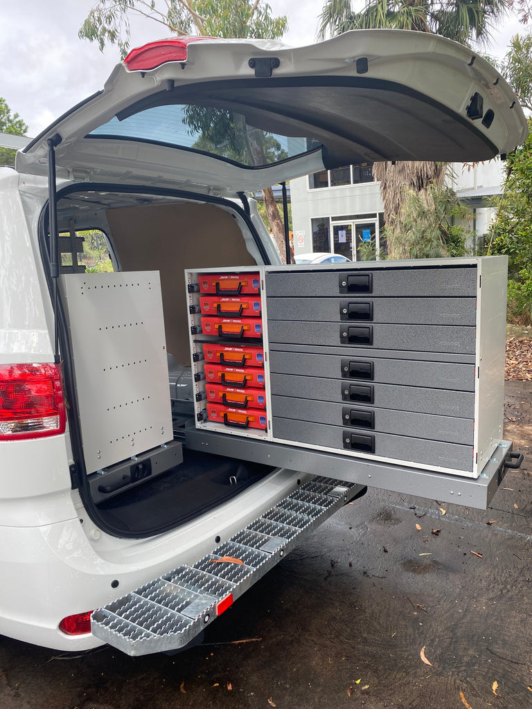 Vehicle Single Sliding Platform