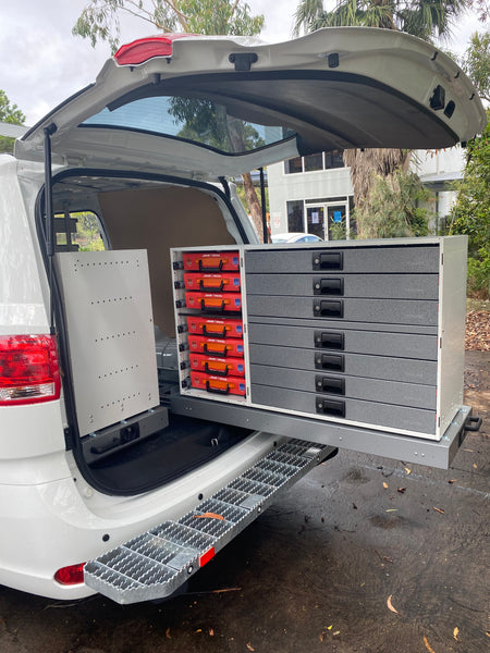 Rolacase Rack Sliding Platform for Vans & Utes | Heavy-Duty | RolaCase
