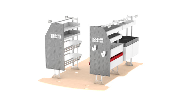 RolaShelf LDV G10 Electrical Van Shelving Kit 3