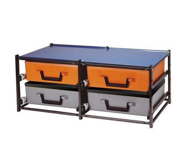 RCDK3 Dual Van Shelving Frame Kit + 4  Carry Cases