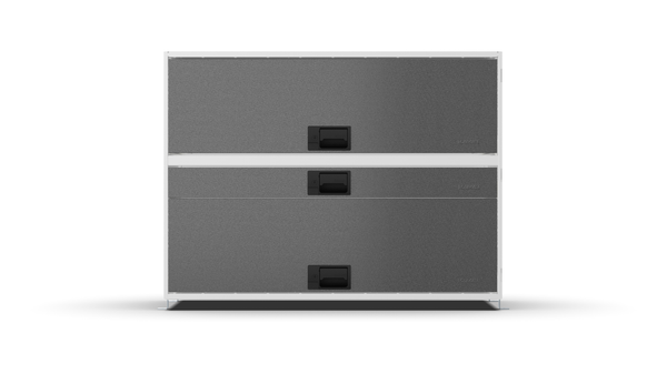 Front view – RCKIT100/21 Vehicle Metal Drawer Kit