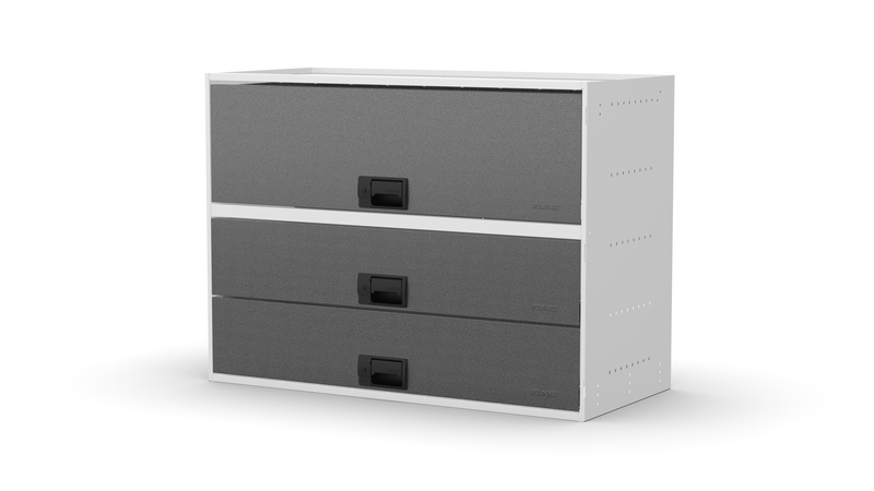 No plinth feet – RCKIT100/22 Vehicle Metal Drawer Kit