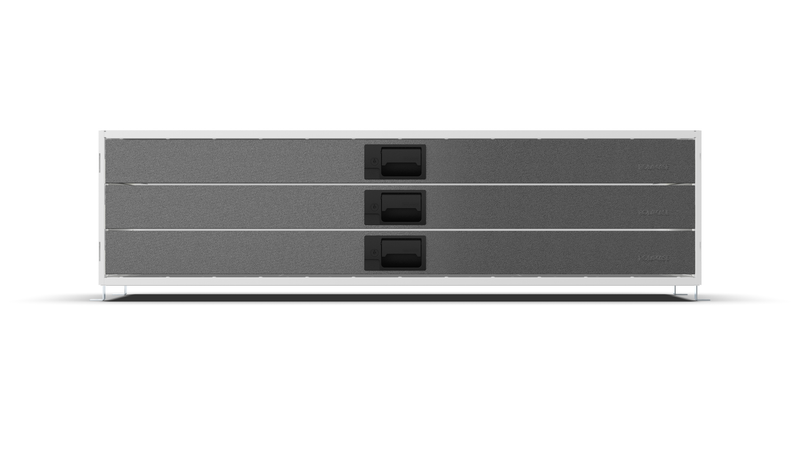 Front view – RCKIT120/2 Vehicle Metal Drawer Kit