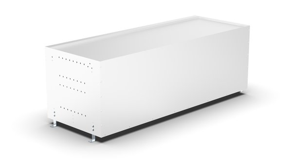 Back view – RCKIT120/5 Vehicle Metal Drawer Kit