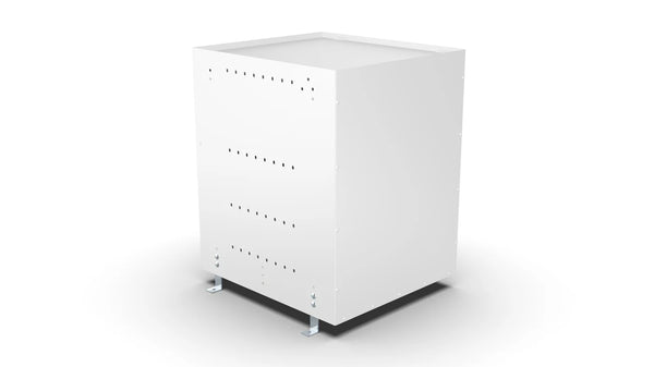 Back view – RCKIT40/11 Vehicle Metal Drawer Kit