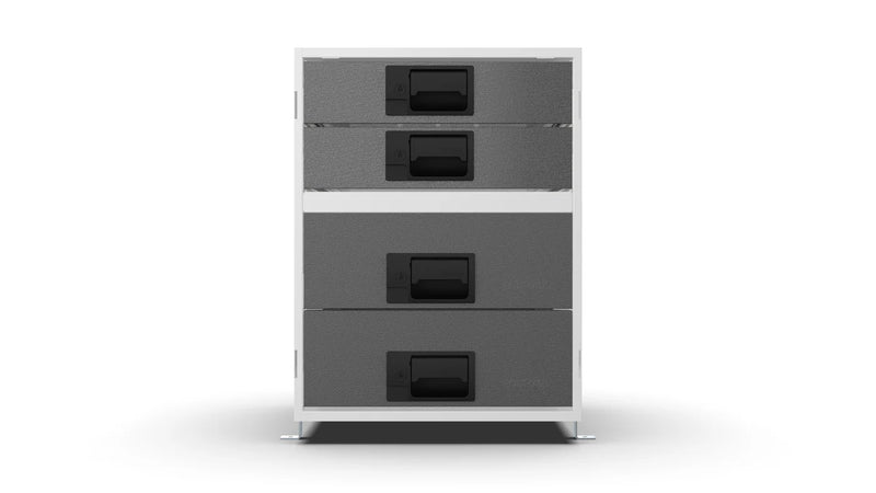 Front view – RCKIT40/12 Vehicle Metal Drawer Kit