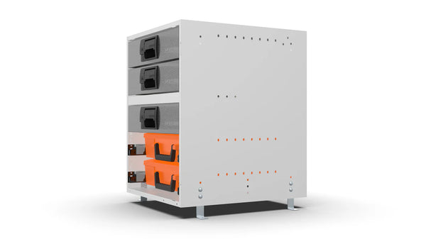 Side view – RCKIT40/13 Vehicle Metal Drawer Kit