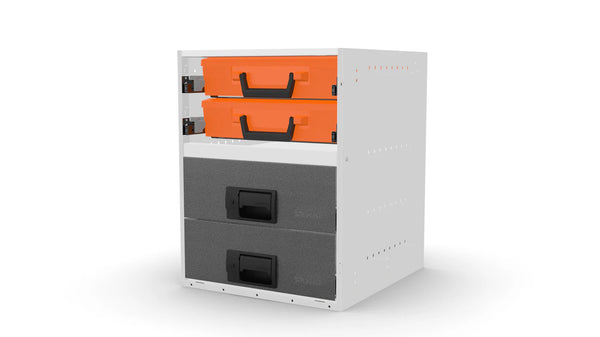 No Plinth feet – RCKIT40/14 Vehicle Metal Drawer Kit