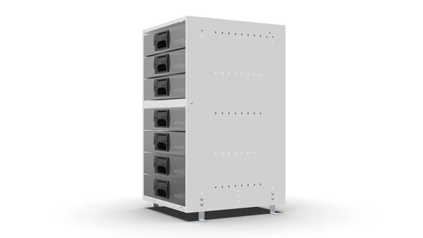 Side view – RCKIT40/15 Vehicle Metal Drawer Kit