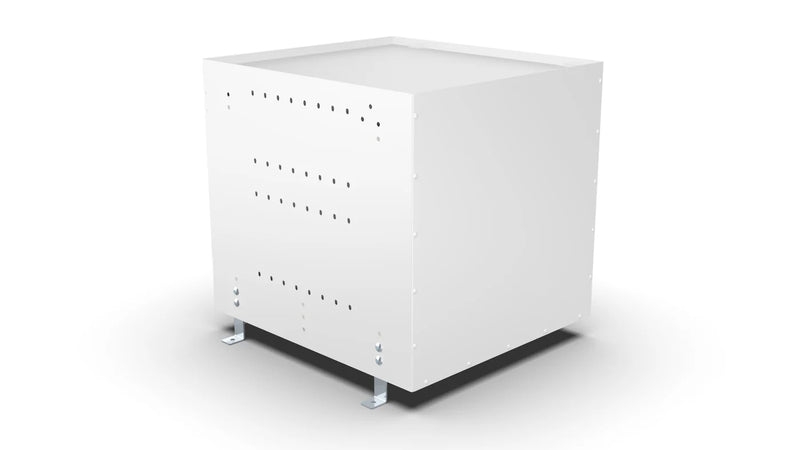 Back view – RCKIT40/22 Vehicle Metal Drawer Kit