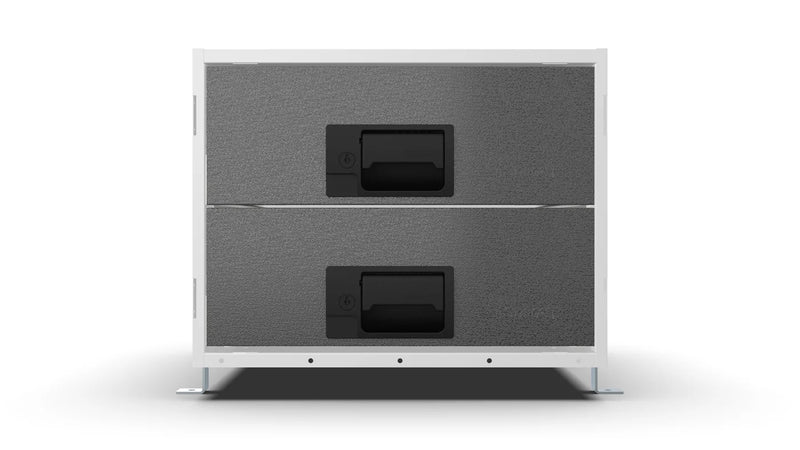 Front view – RCKIT40/4 Vehicle Metal Drawer Kit