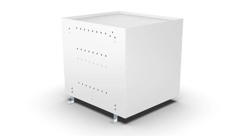 Back view – RCKIT40/7 Vehicle Metal Drawer Kit