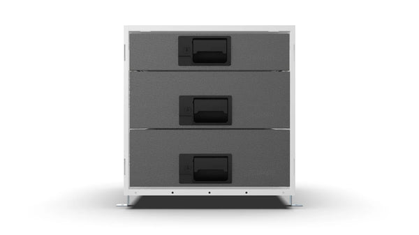 Front view – RCKIT40/8 Vehicle Metal Drawer Kit