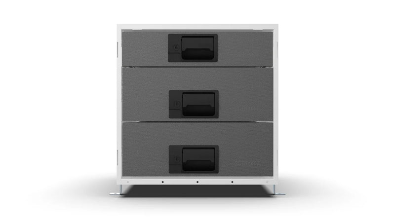 Front view – RCKIT40/8 Vehicle Metal Drawer Kit