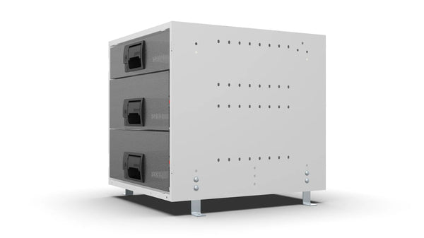 Side view – RCKIT40/8 Vehicle Metal Drawer Kit