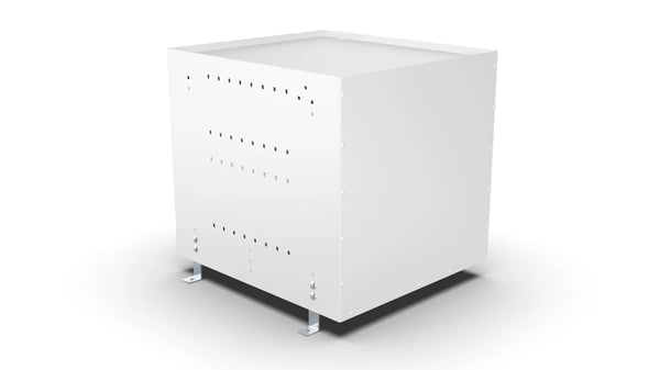 Back view – RCKIT40/8 Vehicle Metal Drawer Kit