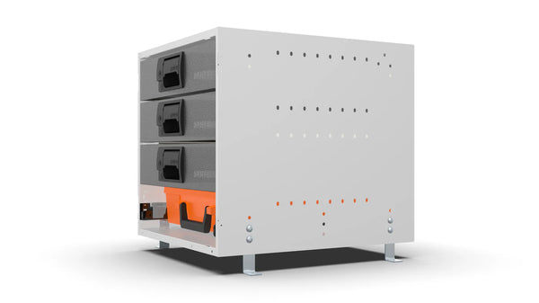 Side view – RCKIT40/9 Vehicle Metal Drawer Kit