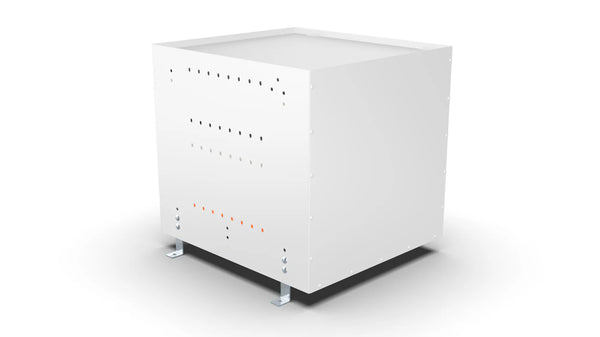 Back view – RCKIT40/9 Vehicle Metal Drawer Kit