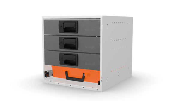 No Plinth feet – RCKIT40/9 Vehicle Metal Drawer Kit