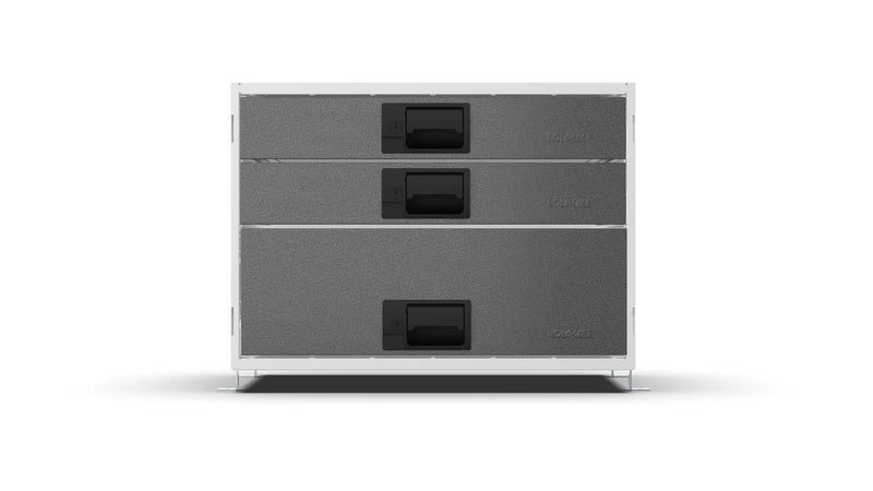 Front view – RCKIT60/13 Vehicle Metal Drawer Kit