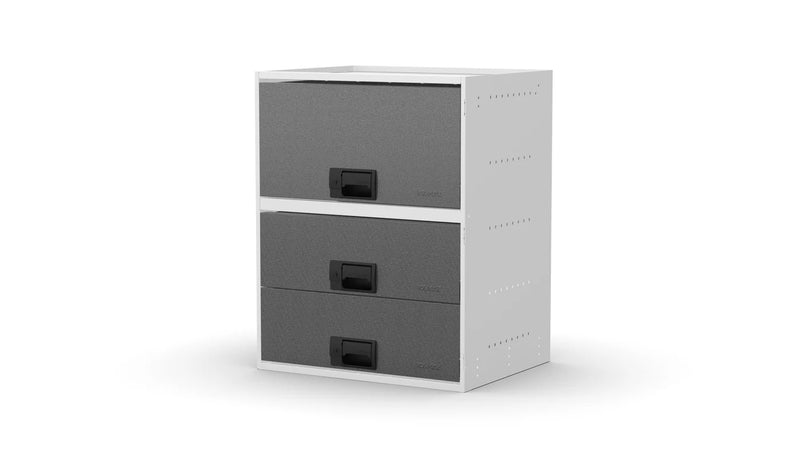 No plinth feet – RCKIT60/16 Vehicle Metal Drawer Kit