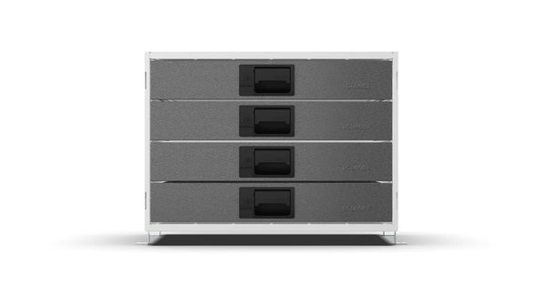 Front view – RCKIT60/4 Vehicle Metal Drawer Kit