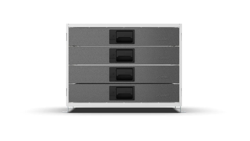 Front view – RCKIT60/4 Vehicle Metal Drawer Kit