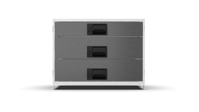 Front view – RCKIT60/5 Vehicle Metal Drawer Kit
