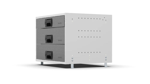 Side view – RCKIT60/5 Vehicle Metal Drawer Kit