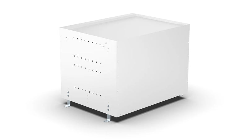 Back view – RCKIT60/5 Vehicle Metal Drawer Kit