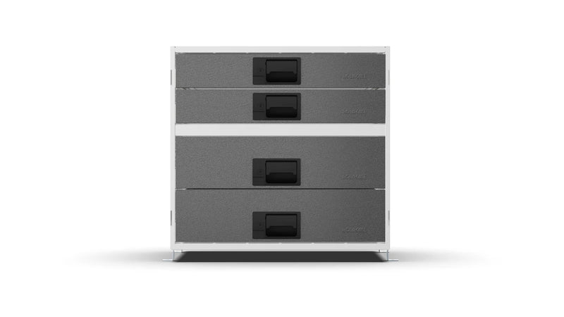 Front view – RCKIT60/7 Vehicle Metal Drawer Kit