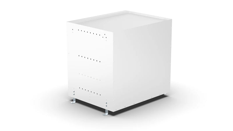 Back view – RCKIT60/7 Vehicle Metal Drawer Kit