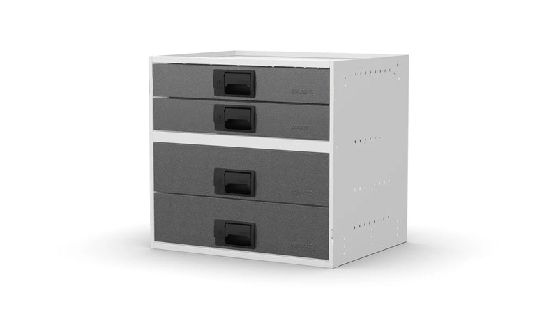 No plinth feet – RCKIT60/7 Vehicle Metal Drawer Kit