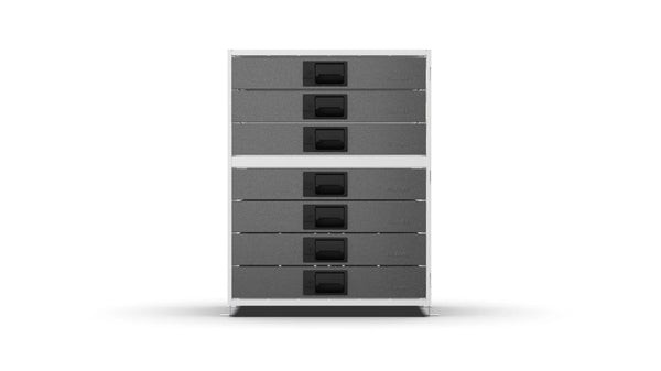 Front view – RCKIT60/8 Vehicle Metal Drawer Kit