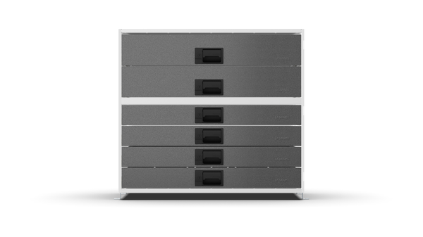 Front view – RCKIT80/10 Vehicle Metal Drawer Kit