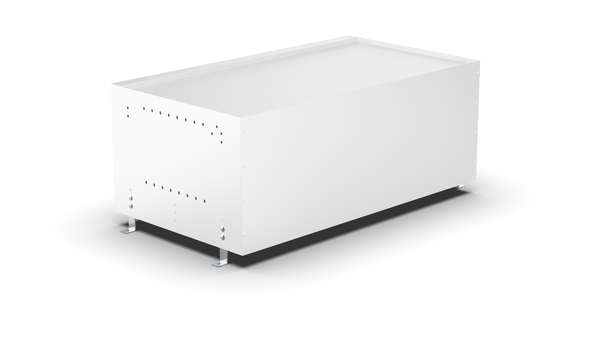 Back view – RCKIT80/15 Vehicle Metal Drawer Kit