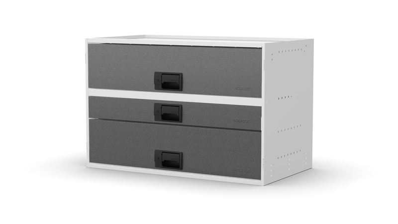 No plinth feet – RCKIT80/18 Vehicle Metal Drawer Kit
