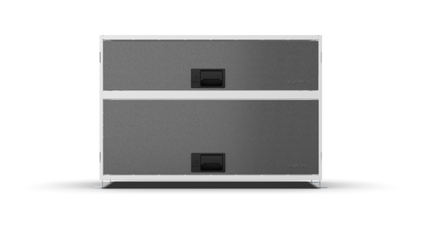 Front view – RCKIT80/19 Vehicle Metal Drawer Kit