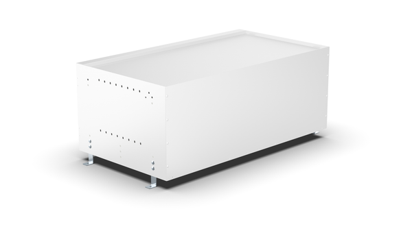 Back view – RCKIT80/2 Vehicle Metal Drawer Kit