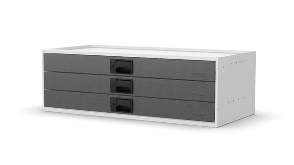 No plinth feet – RCKIT100/2 Vehicle Metal Drawer Kit