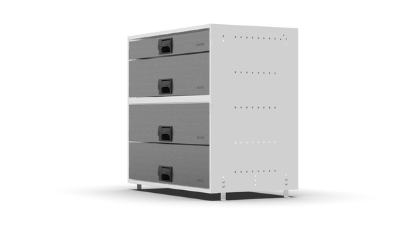 Side view – RCKIT80/20 Vehicle Metal Drawer Kit