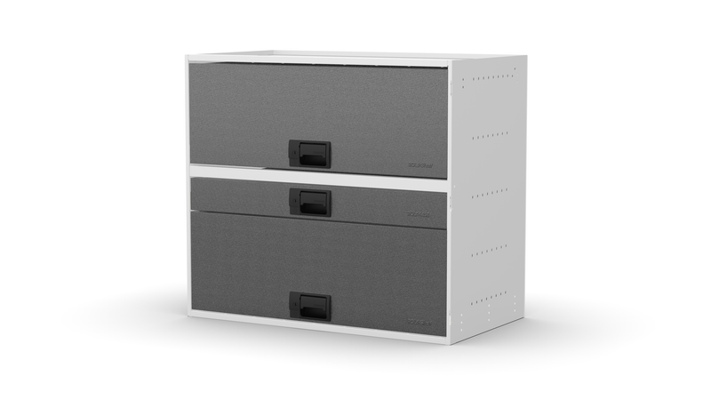 No plinth feet – RCKIT80/21 Vehicle Metal Drawer Kit